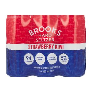 Brooks Seltzer Watermelon Can (6 X 300ML)